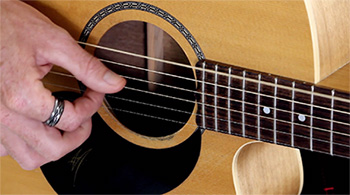 fingerstyle guitar playing